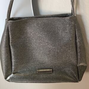 Jones New York Small Silver Evening Bag
